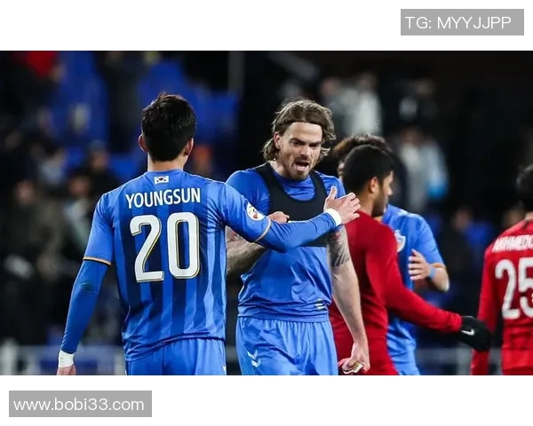 蔚山市民与富川FC激战正酣球迷期待精彩对决与精彩进球时刻